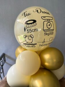 Bouquet ballons pyramide plus