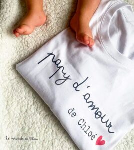 T-shirt personnalisé enfant