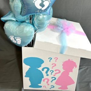 Ballon extra large ! Boîte et ballon personnalisés.